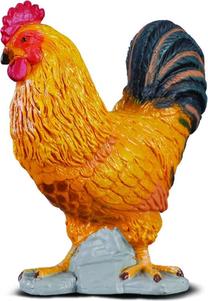 Žaislinė figūrėlė Collecta Cockerel 88004, 4.5 cm, oranžinė sp.