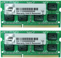 Operatyvioji atmintis (RAM) G.SKILL F3-1333C9D-16GSL, DDR3 (SO-DIMM), 16 GB, 1333 MHz