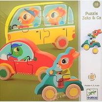 Medinė dėlionė Djeco Jako & Co DJ01250