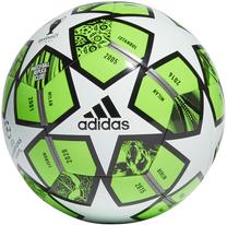 Футбольный мяч Adidas GK3471, 5 размер, белый цв./черный цв./зеленый цв.