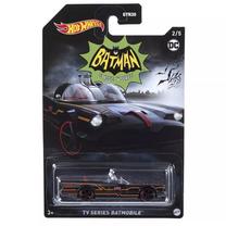 Žaislinis automobilis Mattel Hot Wheels DC Batman TV Series Batmobile, juoda sp.