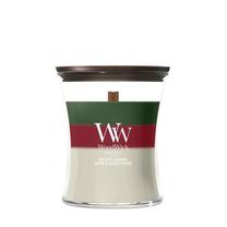 Svece, aromātiskā WoodWick Ellipse holiday garland, 55 - 65 h, 275 g, daudzkrāsaina