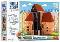 Конструктор Trefl Brick Trick Gdańsk Crane, 370 шт., коричневый цв.