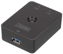 Adapteris Digitus USB 3.0 USB 3.0, USB 3.0 B male, 1.5 m, melna krās.