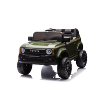 Vaikiškas elektromobilis Hatis Toyota Land Cruiser, žalia sp.