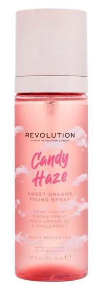 Grima fiksators Makeup Revolution London Candy Haze, caurspīdīga krās., 95 ml