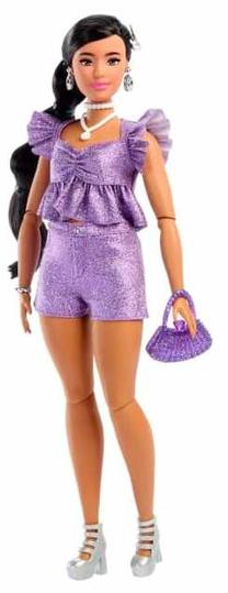 Кукла Mattel Barbie Deluxe Style, 29 см, фиолетовый цв.