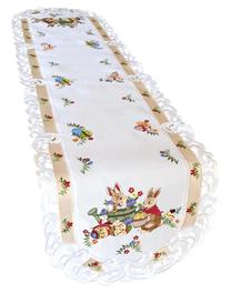 Stalo takelis ovalas SWB05-1, balta sp./smėlio sp./žalia sp., 40 x 130 cm