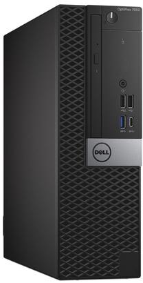 Stacionarus kompiuteris Dell OptiPlex 7050 SFF, atnaujintas Intel® Core™ i5-7500, 960 GB, DDR4 8 GB, SSD 960 GB, Intel HD Graphics 630 Dynamic, Windows 10 Pro RM18986