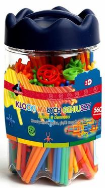 Конструктор ASKATO Blocks Straws 116518, 560 шт.