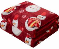 Pledas KFB-27, baltas/raudonas, 200 cm x 220 cm