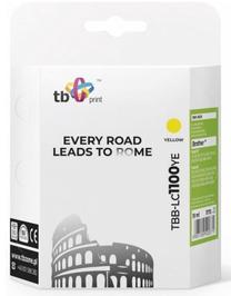 Rašalinio spausdintuvo kasetė TB Print TBB-LC1100YE, geltona sp., 19 ml