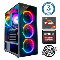 Stacionarus kompiuteris Intop RM68436NS AMD Ryzen 5 3600, DDR4 32 GB, SSD+HDD 1 TB 2 TB, AMD Radeon RX 6600 8 GB GDDR6