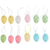 Dekoratīvais kompozīcijas rīks Easter Eggs, daudzkrāsaina, 6 gab.