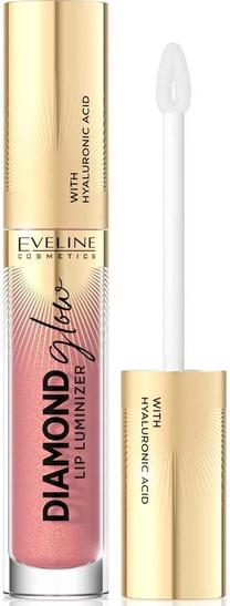 Lūpu spīdums Eveline Diamond Glow Lip Luminizer, 4.5 ml, 04 raspberry sorbet