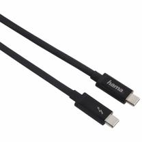 Laidas Hama 135709H, USB Type-C, 100 cm, juoda sp.