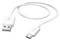 Laidas Hama, Micro USB/USB 2.0 Type A, balta sp.