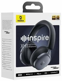 Bezvadu austiņas Baseus Inspire XH1 A00085701123-00, melna krās.