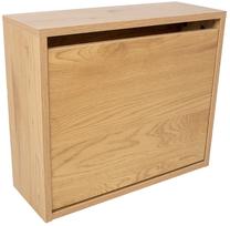 Обувной шкаф Home4you Aalborg, дубовый цв., 49 см x 18 см x 41.5 см
