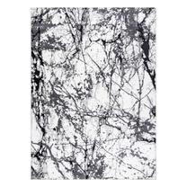 Kilimas vidaus Hakano Vers Marble, balta sp./grafito sp., 190 cm x 140 cm