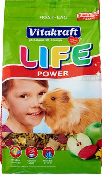 Maistas graužikams Vitakraft Life Power, jūrų kiaulytėms/pelėms/žiurkėms, 0.6 kg