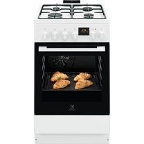 Dujinė viryklė su elektrine orkaite Electrolux LKK540232W