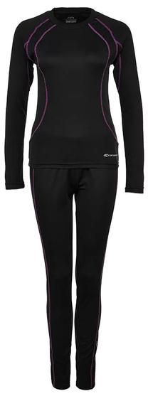 Sieviešu termoveļa, sievietēm Catmandoo Protech W Underwear Set, melna krās., 44, 2 gab.
