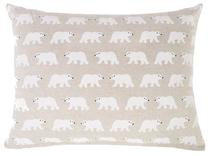 Dekoratyvinė pagalvėlė Home4you Holly, šviesiai ruda, 45 cm x 32 cm