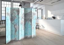 Širma Artgeist Wooden Travels Paravent841, įvairių spalvų, 225 cm x 172 cm