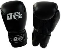 Боксерские перчатки ProFight Skin Dragon, черный цв., 12 oz