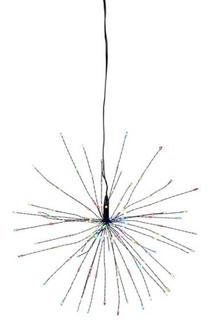 Dekoracija Star Trading Firework, 26 cm, 26 cm, juoda sp.