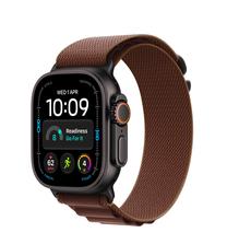 Nutikell Apple Watch Ultra 4 GPS + Cellular 49mm MJC04ET/A, black titaanist korpus koos burgundy alpine loop rihmaga - S