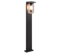 Vabalt seisev välisvalgusti Trio Ardila, 40W, E27, IP44, must v., 16 cm x 100 cm