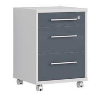 Komoda Office Lux, pilka, 40.2 cm x 38.5 cm x 58.2 cm