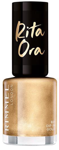 Nagų lakas Rimmel London, dip in gold sp., 8 ml
