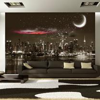 Fototapete Artgeist Starry Night Over Ny LFT41SAM, 140 cm x 140 cm