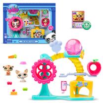 Figūrėlių rinkinys, gyvūnai Littlest Pet Shop Fun Factory, įvairių spalvų