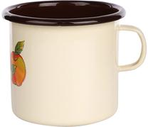 Krūzīte Silesia Apple, brūna krās./bēša krās., 0.45 l