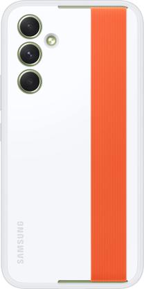 Telefona vāciņš Samsung EF-XA546CWEGWW, balta krās./oranža krās., Samsung