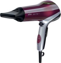 Plaukų džiovintuvas Braun Satin Hair 7 Color HD770, 2200 W, sidabro sp./raudona sp.