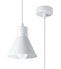 Valgusti rippuv Sollux Taleja 1 10516595, E27, 1 x 60 W, valge v. / valge v.