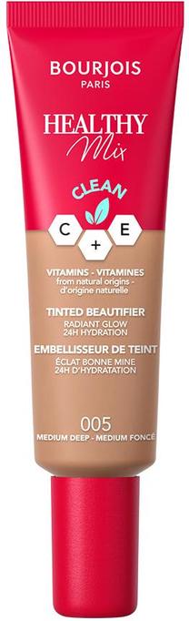 Skystas makiažo pagrindas Bourjois Paris Healthy Mix Clean 005, 005 medium deep, 30 ml
