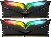 Operatyvioji atmintis (RAM) Team Group T-Force Nighthawk Black RGB TF1D416G3600HC18EDC01, DDR4, 16 GB, 3200 MHz