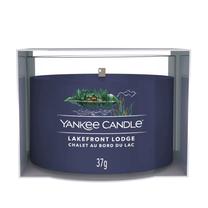 Žvakė, aromatinė Yankee Candle Mini Lakefront Lodge, 7 - 10 h, 37 g, mėlyna sp.