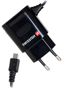 Telefono įkroviklis Swissten, Micro USB/AC/DC