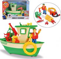 Komplekts Simba Fireman Sam Charlies Fischerboot 2050979, daudzkrāsaina