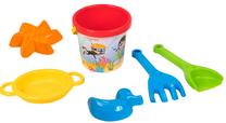 Smėlio žaislų rinkinys Tigres Sand Toys Set, įvairių spalvų, 6 vnt.