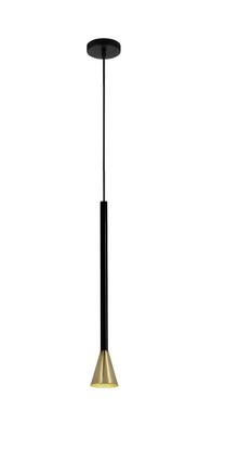 Valgusti rippuv Light Prestige Arizona LP-074/1P BK/GD 5907796369562, GU10, 1 x 50 W, must v. / kuldne v.