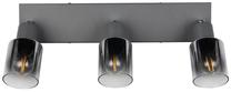 Valgusti lagi Reality Cadiz R81783042, E14, 3 x 10 W, must v. / must v.