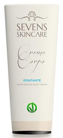 Kūno kremas Sevens Skincare Moisturizing, 200 ml